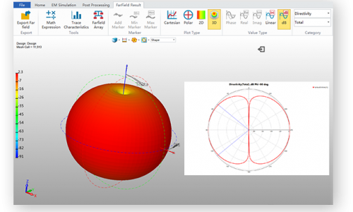 ZWSim Post-processing red apple image